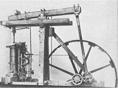 Watt's Dampfmaschine um 1765